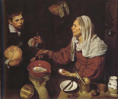 Diego Velazquez Vielle Femme Faisant frire des cenfs (df02) oil painting picture